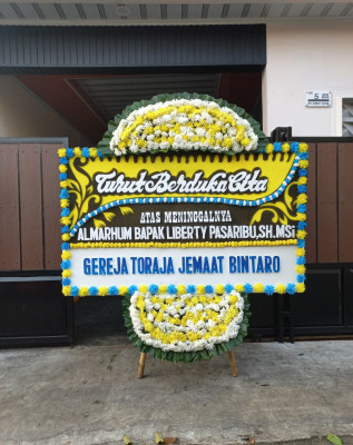 Papan Bunga Duka di Pasirnanjung