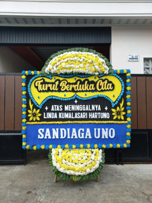 Papan Bunga Duka di Pasirnanjung